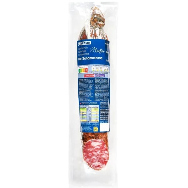 Salchichón Salamanca EROSKI Maestro, al corte, compra mínima 100 g - 0.1 kg - Imagen del producto en Findit