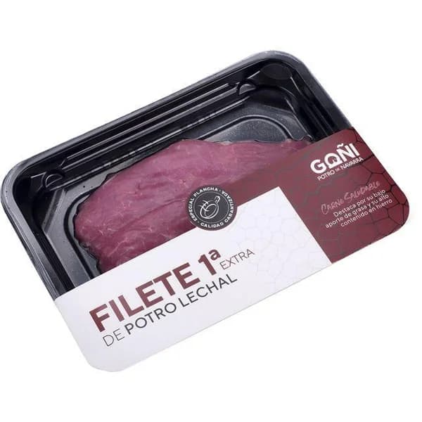Filete 1ª de potro GOÑI, bandeja 500 g - 1 ud - Imagen del producto en Findit