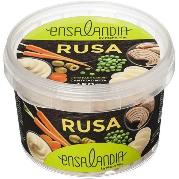 Ensalada rusa ENSALANDIA, tarrina 450 g - 1 ud - Imagen del producto en Findit