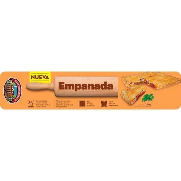 Masa de empanda TARRADELLAS, paquete 230 g - 0.23 kg - Imagen del producto en Findit