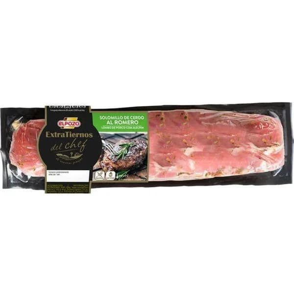 Solomillo de cerdo extratierno al romero EL POZO, bandeja aprox. 626 g - 1 ud - Imagen del producto en Findit