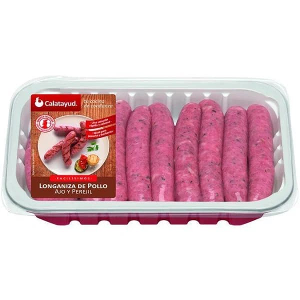 Longaniza de pollo CALATAYUD, bandeja 400 g - 1 ud - Imagen del producto en Findit