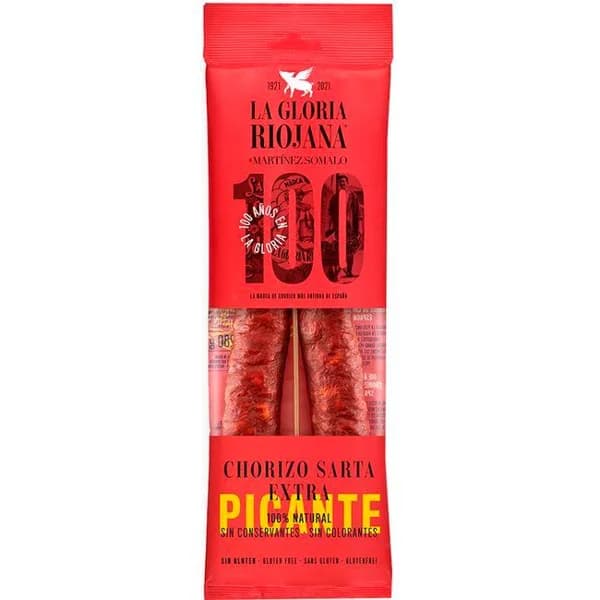 Chorizo extra picante LA GLORIA RIOJANA, sarta 230 g - 1 ud - Imagen del producto en Findit