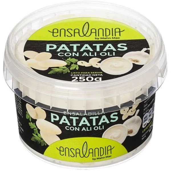 Ensalada patata ali-oli ENSALANDIA, tarrina 250 g - 1 ud - Imagen del producto en Findit
