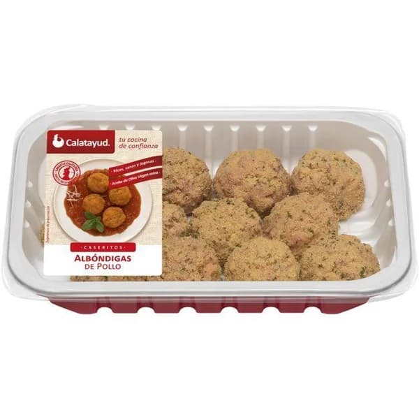 Albóndigas de pollo CALATAYUD, bandeja 340 g - 1 ud - Imagen del producto en Findit