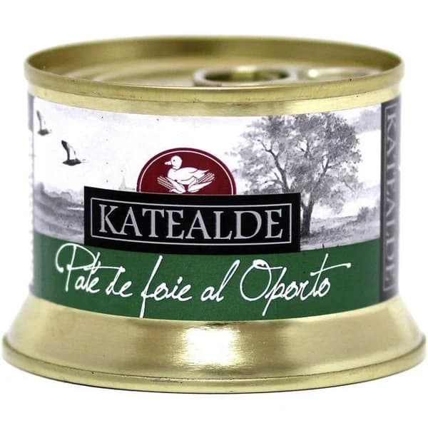 Paté de Foie al Oporto KATEALDE, lata 135 g - 1 ud - Imagen del producto en Findit
