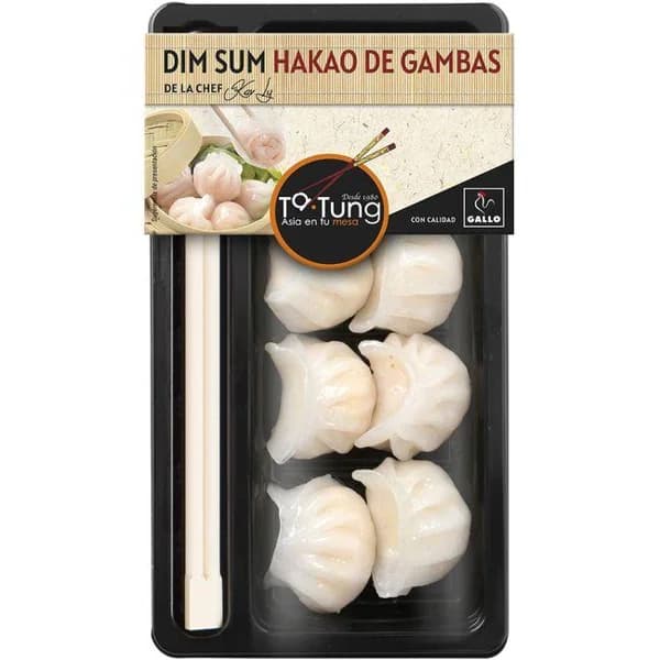 Hakao de gamba al vapor TA-TUNG, bandeja 127 g - 0.13 kg - Imagen del producto en Findit