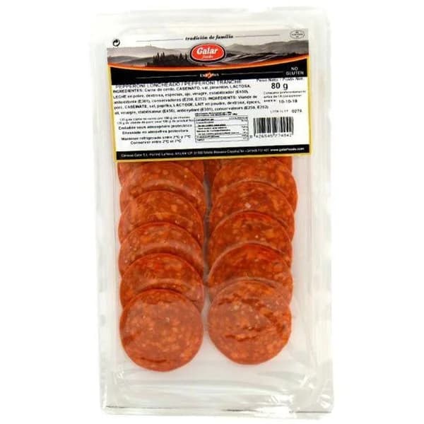 Pepperoni GALAR, sobre 80 g - 1 ud - Imagen del producto en Findit