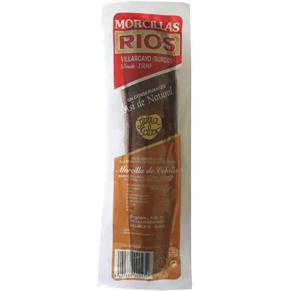 Morcilla de cebolla RIOS, pieza aprox. 330 g - 1 ud - Imagen del producto en Findit