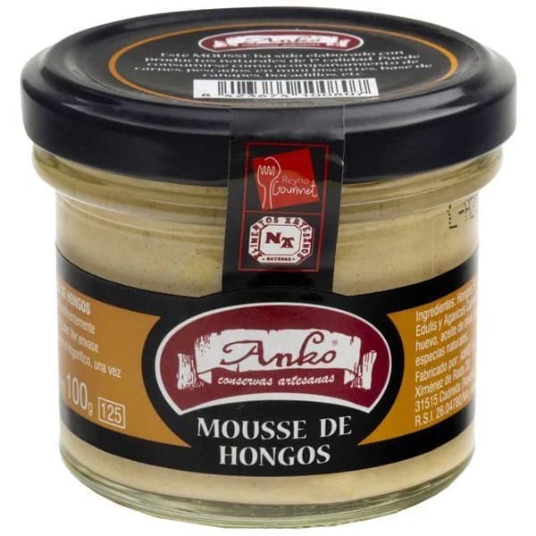 Mousse de hongos ANKO, frasco 100 g - 1 ud - Imagen del producto en Findit