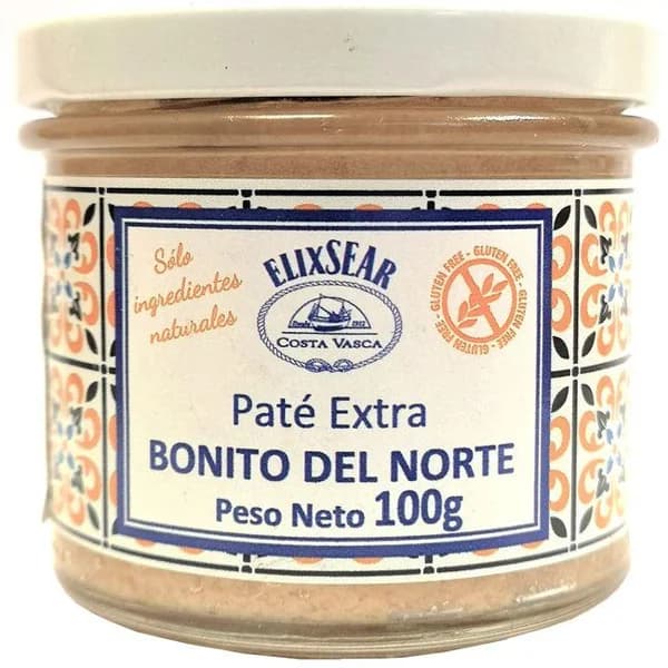 Paté extra de bonito del norte COSTA VASCA, frasco 100 g - 0.1 kg - Imagen del producto en Findit