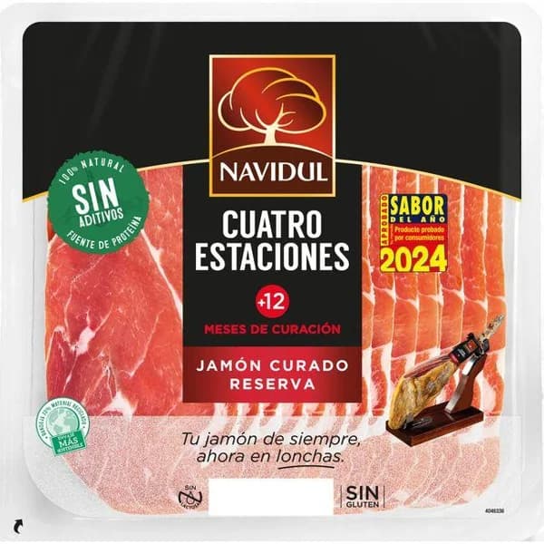 Jamón curado NAVIDUL, sobre 138 g - 1 ud - Imagen del producto en Findit