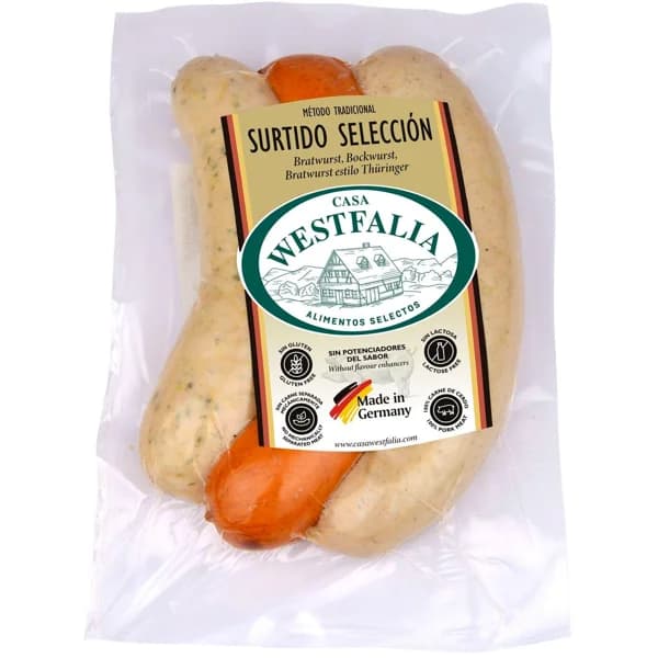 Surtido de salchichas selección WESTFALIA, sobre 270 g - 1 ud - Imagen del producto en Findit