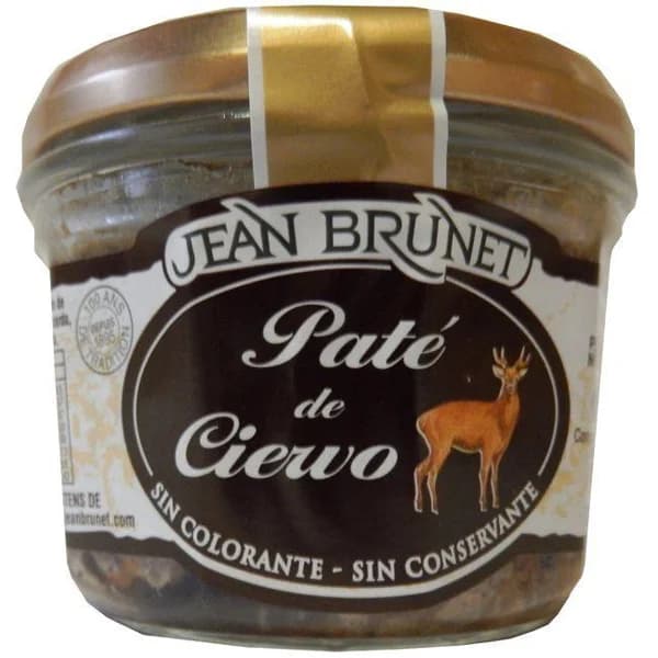 Paté de ciervo J. BRUNET, tarro 180 g - 1 ud - Imagen del producto en Findit