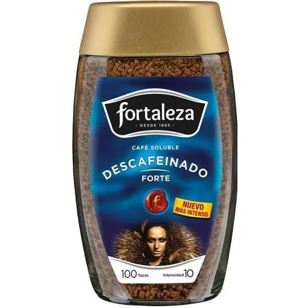 Café soluble descafeinado forte FORTALEZA, frasco 200 g - 0.2 kg - Imagen del producto en Findit