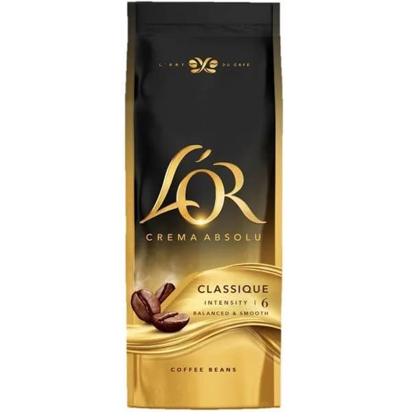 Café en grano natural classique L'OR, paquete 500 g - 0.5 kg - Imagen del producto en Findit