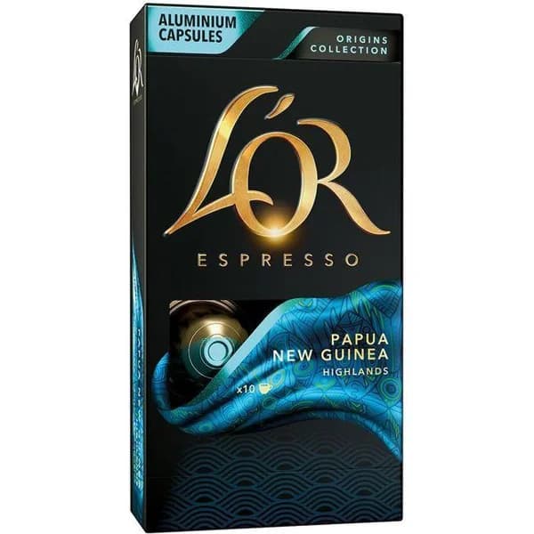 Café Papúa Nueva Guinea compatible Nespresso L'OR, caja 10 uds - 1 ud - Imagen del producto en Findit