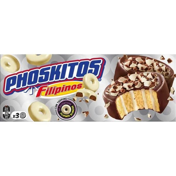 Pastelito Filipinos PHOSKITOS, 3 uds, caja 86 g - 0.09 kg - Imagen del producto en Findit