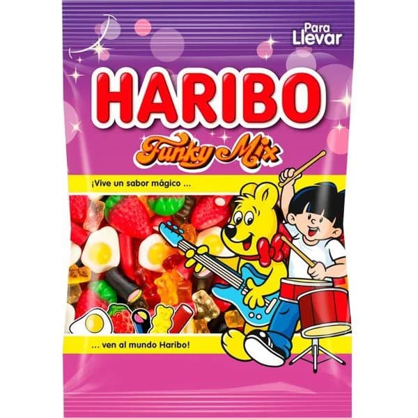Gomis funky mix HARIBO, bolsa 100 g - 0.1 kg - Imagen del producto en Findit
