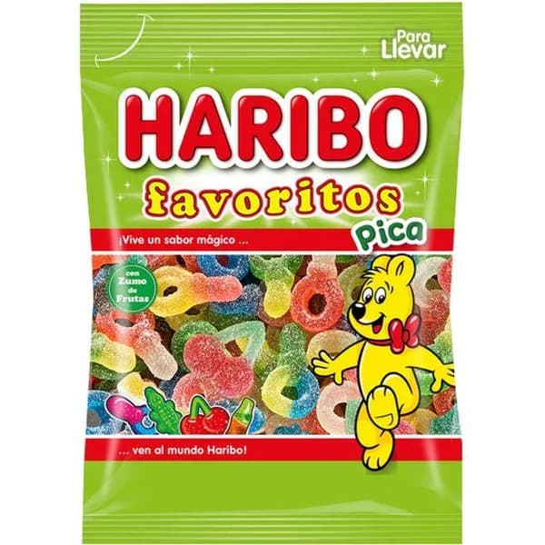 Favoritos pica HARIBO, bolsa 90 g - 0.09 kg - Imagen del producto en Findit
