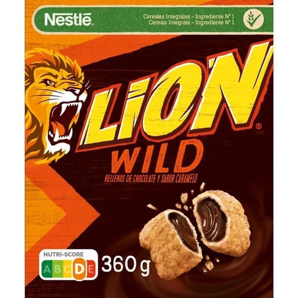 Cereales NESTLÉ LION WILD, caja 360 g - 0.36 kg - Imagen del producto en Findit