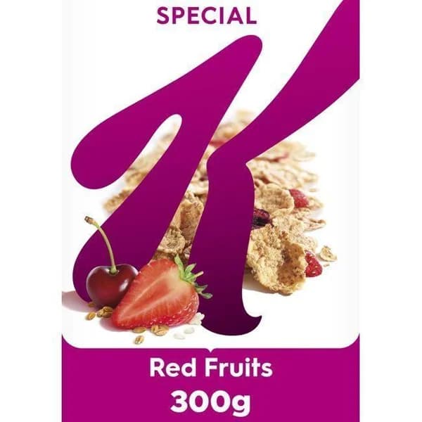 Cereales de frutas rojas KELLOGG`S SPECIAL K, caja 300 g - 0.3 kg - Imagen del producto en Findit