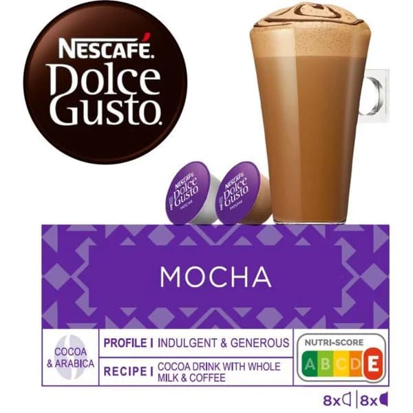 Café Mocha DOLCE GUSTO, caja 16 uds - 16 ud - Imagen del producto en Findit