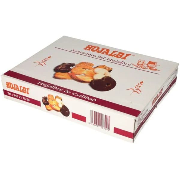 Surtido de hojaldre HOJALBI, caja 1,25 kg - 1.25 kg - Imagen del producto en Findit