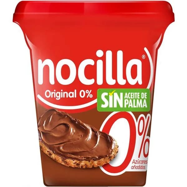 Crema de cacao 0% original NOCILLA, bote 340 g - 0.34 kg - Imagen del producto en Findit