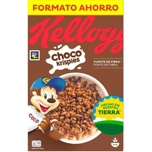 Cereal original CHOCO KRISPIES, caja 420 g - 0.42 kg - Imagen del producto en Findit