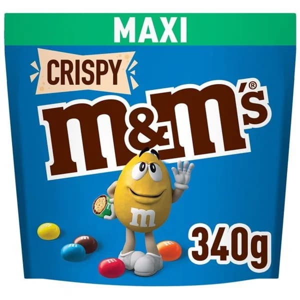 Grageas de arroz crispy M&M'S, bolsa 340 g - 0.34 kg - Imagen del producto en Findit