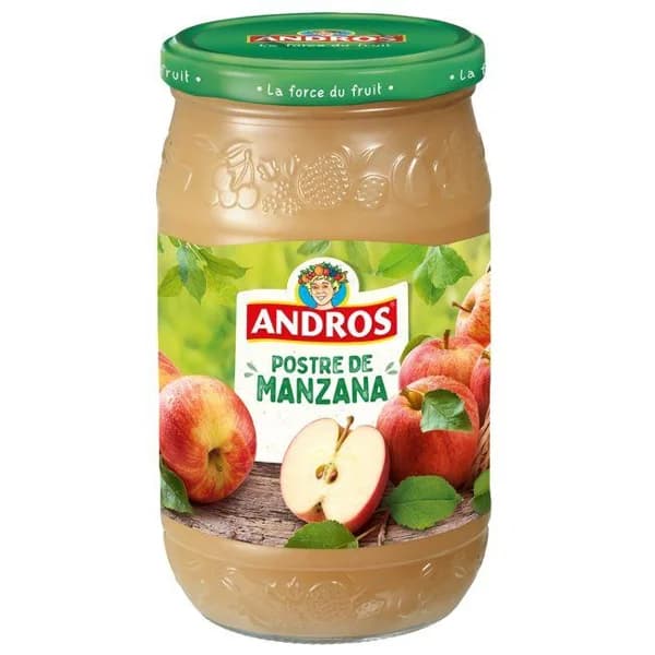 Compota de manzana ANDROS, frasco 750 g - 0.75 kg - Imagen del producto en Findit