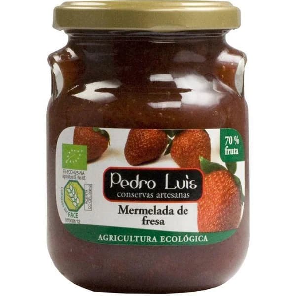 Mermelada bio de fresa PEDRO LUIS, frasco 300 g - 0.3 kg - Imagen del producto en Findit