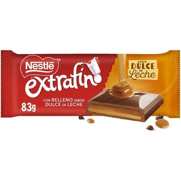 Chocolate con dulce de leche NESTLÉ, tableta 83 g - 0.08 kg - Imagen del producto en Findit