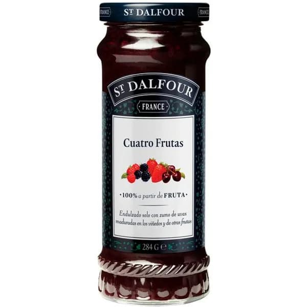 Mermelada de 4 frutas ST.DALFOUR, frasco 284 g - 0.28 kg - Imagen del producto en Findit