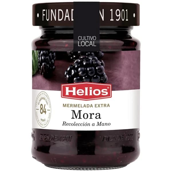 Mermelada de mora HELIOS, tarro 340 g - 0.34 kg - Imagen del producto en Findit