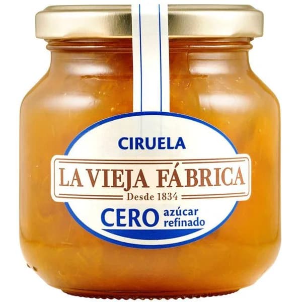 Mermelada de ciruelas 0 azúcarLA VIEJA FABRICA, frasco 280 g - 0.28 kg - Imagen del producto en Findit