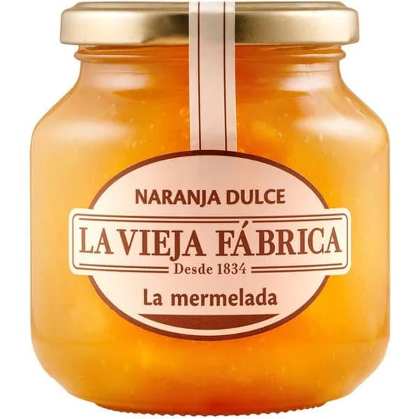 Mermelada de naranja dulce LA VIEJA FABRICA, frasco 350 g - 1 ud - Imagen del producto en Findit