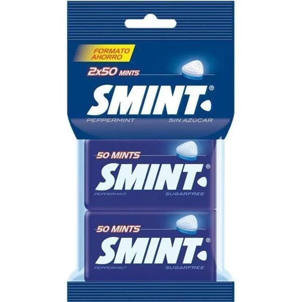 Caramelo de menta sin azúcar SMINT, pack 2x35 g - 1 ud - Imagen del producto en Findit