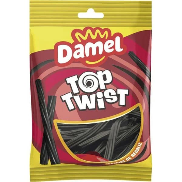 Torcidas de regaliz DAMEL, bolsa 135 g - 1 ud - Imagen del producto en Findit