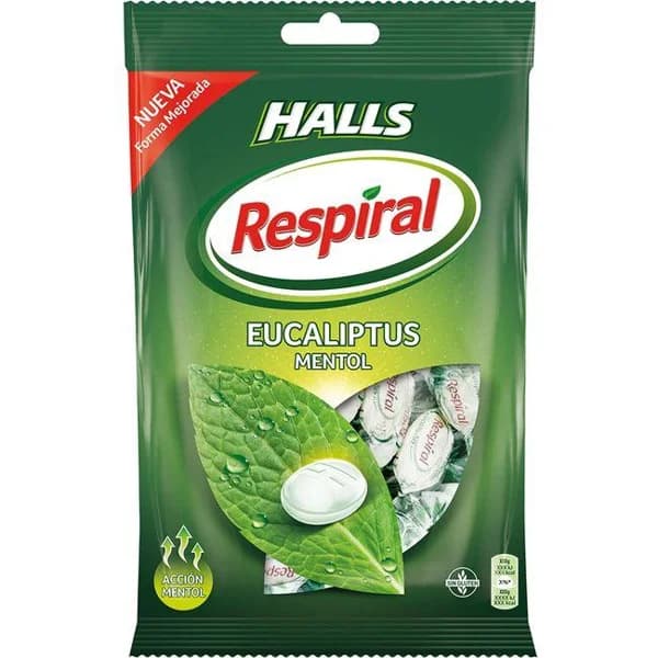 Caramelo mentolado balsàmico RESPIRAL, bolsa 350 g - 1 ud - Imagen del producto en Findit