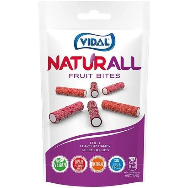 Regalices VIDAL Naturall, bolsa 180 g - 1 ud - Imagen del producto en Findit
