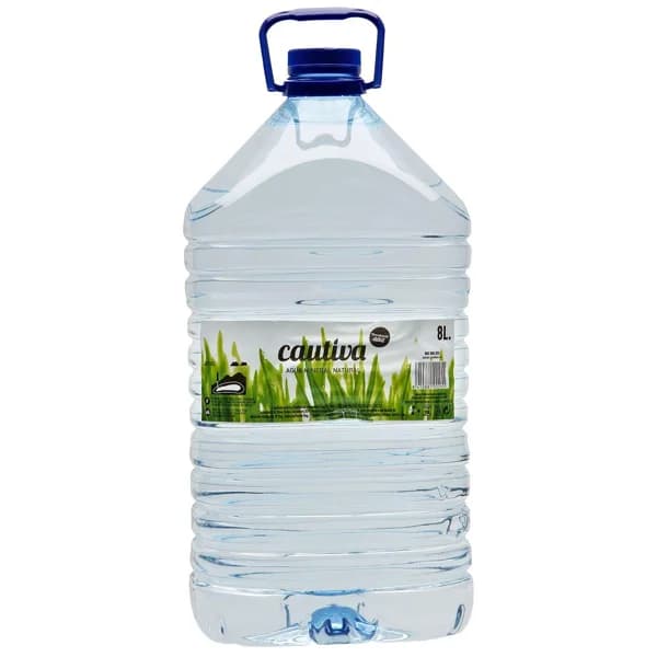 Agua CAUTIVA, garrafa 8 litros - 8 l - Imagen del producto en Findit
