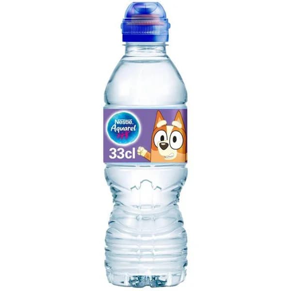 Agua mineral natural kids sport AQUAREL, botellín 50 cl - 1 ud - Imagen del producto en Findit
