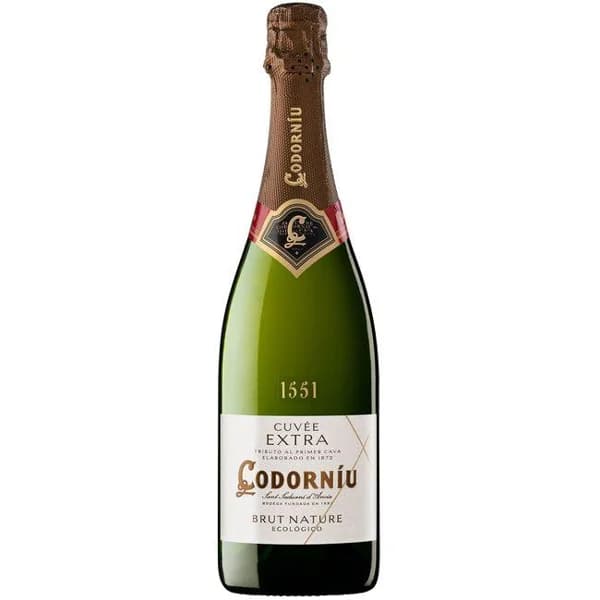 Cava Brut Nature Extra CODORNÍU, botella 75 cl - 0.75 l - Imagen del producto en Findit