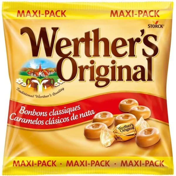 Caramelos de toffe WERTHER'S Original, bolsa 300 g - 1 ud - Imagen del producto en Findit