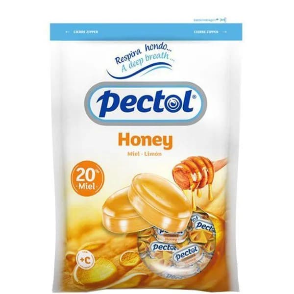 Caramelo de miel-limón PECTOL, bolsa 110 g - 1 ud - Imagen del producto en Findit