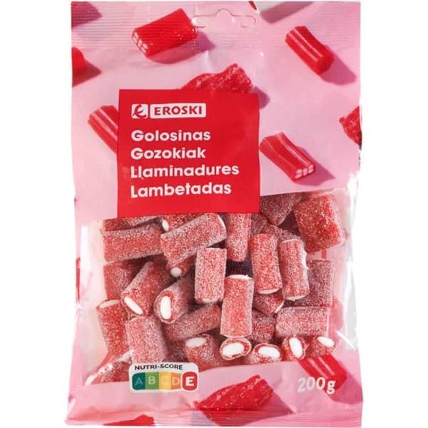 Mix de regalíz pica EROSKI, bolsa 200 g - 1 ud - Imagen del producto en Findit