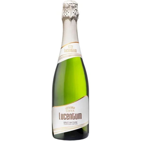 Cava Brut Nature LUCENTUM, botella 75 cl - 0.75 l - Imagen del producto en Findit