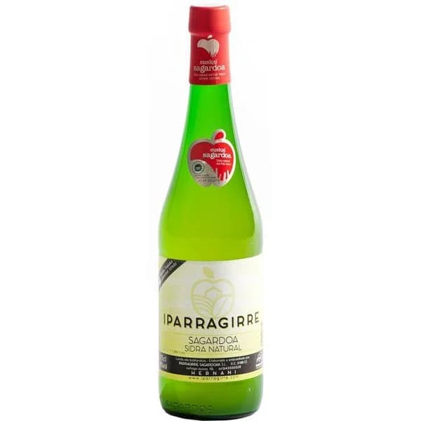 Sidra natural D.O. Euskal Sagardoa IPARRAGIRRE, botella 75 cl - 1 ud - Imagen del producto en Findit